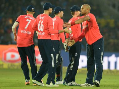 India vs England, 1st T20I: Visitors off to a flying start after restricting hosts to 147