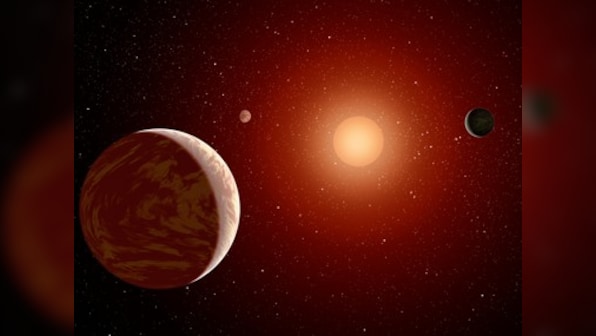 Astronomers find an exoplanet with a cloud-free atmosphere that's larger than Jupiter and has Saturn's mass