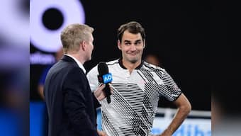 Australian Open 2017: Watch Roger Federer’s cheeky interview with Jim Courier after semis win