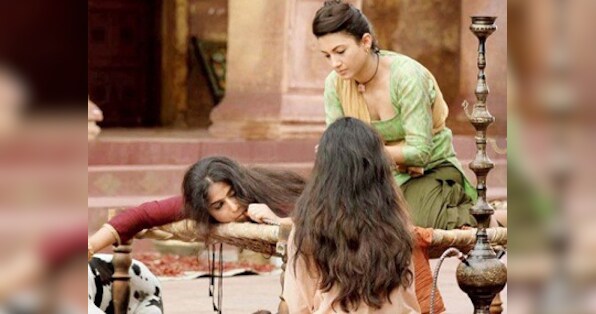 Begum Jaan First Look Vidya Balan Looks Fierce Intriguing As A Brothel Madam Firstpost