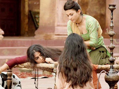 Begum Jaan first look: Vidya Balan looks fierce, intriguing as a brothel madam Begum Jaan first look: Vidya Balan looks fierce, intriguing as a brothel madam