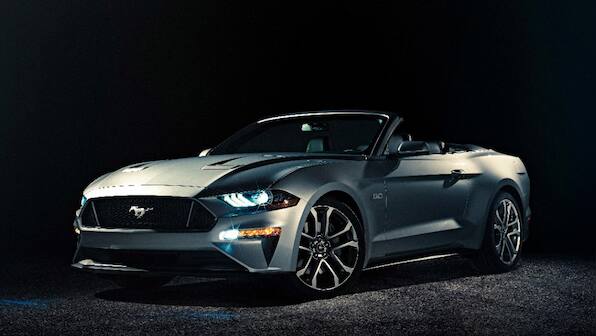 2018 Ford Mustang Convertible showcased in the United States