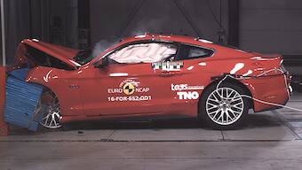 Ford Mustang scores two stars in Euro NCAP crash tests