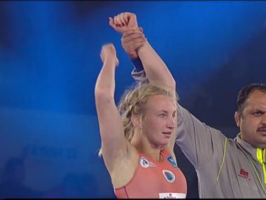 Haryana Hammers win their opening game of the Pro Wrestling League 2017. Twitter@PWLOfficial