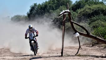 Dakar 2017: Hero MotoSports Team Rally's CS Santosh moves up 10 places after Stage 2