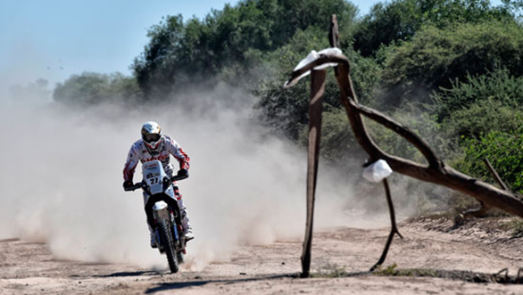Dakar 2017: Hero MotoSports Team Rally's CS Santosh moves up 10 places after Stage 2 Dakar 2017: Hero MotoSports Team Rally's CS Santosh moves up 10 places after Stage 2