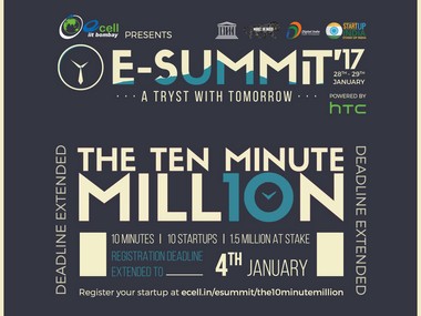 IIT-B startup initiative: Get Rs 15 lakh and mentors on board for 'A Tryst with Tomorrow' IIT-B startup initiative: Get Rs 15 lakh and mentors on board for 'A Tryst with Tomorrow'