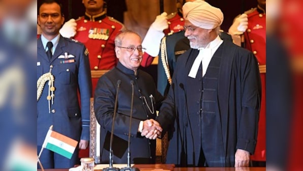 Jagdish Singh Khehar sworn in as 44th Chief Justice of India