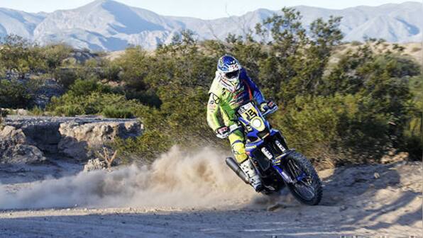 Dakar 2017: TVS Sherco's Juan Pedrero Garcia takes 4th place in Stage 5