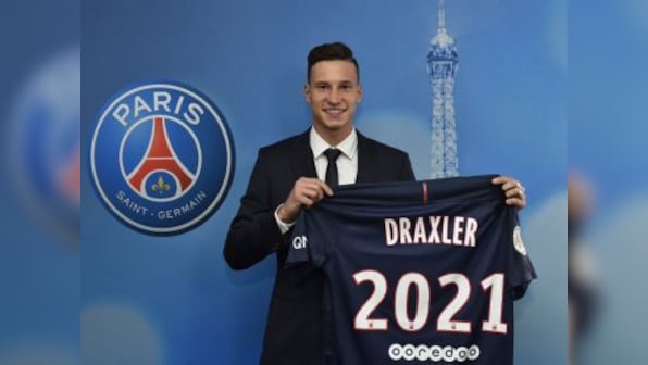 Julian Draxler joins Ligue 1 champions PSG on a four-year deal from Wolfsburg