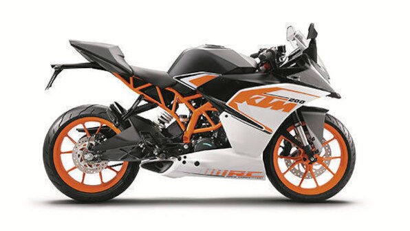 2017 KTM RC200 first ride review
