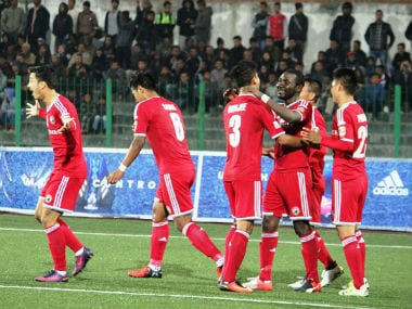 This was Lajong's second straight win of the season while Mumbai slumped to their third defeat on the trot. Image Credit: @ILeagueOfficial