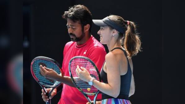 Australian Open 2017: Leander Paes-Martina Hingis bow out after straight-set loss in quarters