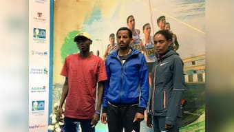 Mumbai Marathon: Ayele Abshero's pull-out makes Levy Matebo fastest man at starting line