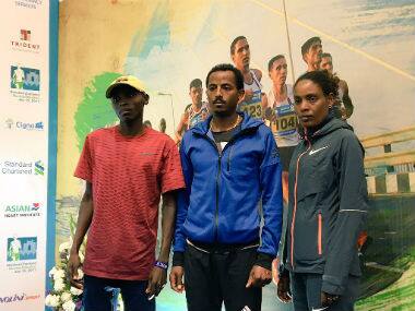 Mumbai Marathon: Ayele Abshero's pull-out makes Levy Matebo fastest man at starting line
