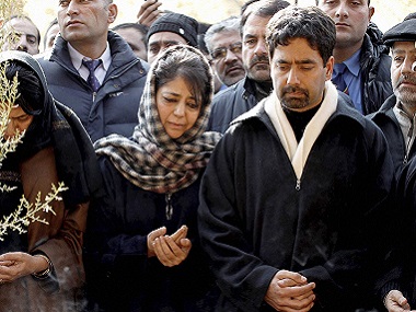 Mehbooba Mufti's brother Tasaduq joins PDP on late father's first death anniversary Mehbooba Mufti's brother Tasaduq joins PDP on late father's first death anniversary