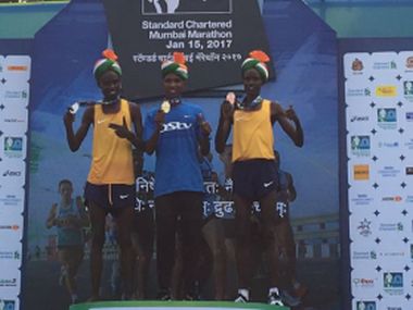 Mumbai Marathon 2017: Alphonce Simbu, Bornes Kitur win men and women's elite category Mumbai Marathon 2017: Alphonce Simbu, Bornes Kitur win men and women's elite category