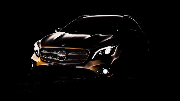 2017 Detroit Motor Show: Mercedes-Benz GLA facelift teased 2017 Detroit Motor Show: Mercedes-Benz GLA facelift teased