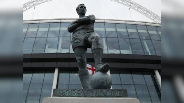 England legend Bobby Moore was treated 'outrageously' by the FA, claims former wife