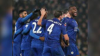 FA Cup: Wes Morgan's late header rescues Leicester City, forces a replay against Derby County