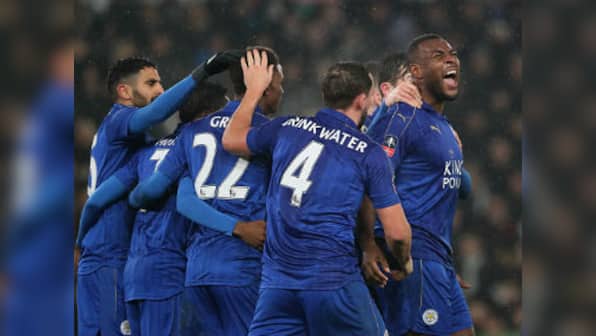 FA Cup: Wes Morgan's late header rescues Leicester City, forces a replay against Derby County