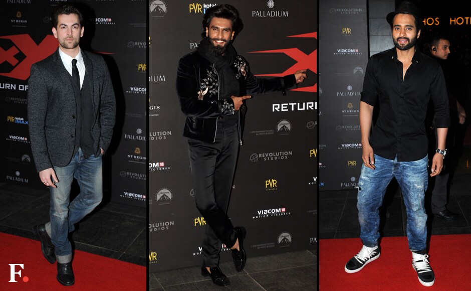 Neil Nitin Mukesh, Ranveer Singh and Jacky Bhagnani. Sachin Gokhale/Firstpost Neil Nitin Mukesh, Ranveer Singh and Jacky Bhagnani. Sachin Gokhale/Firstpost