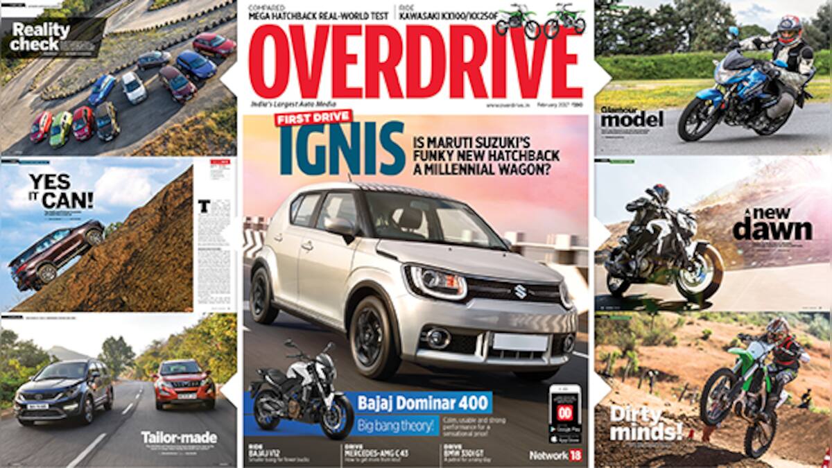 The February 2017 issue of OVERDRIVE is now out on stands! – Firstpost