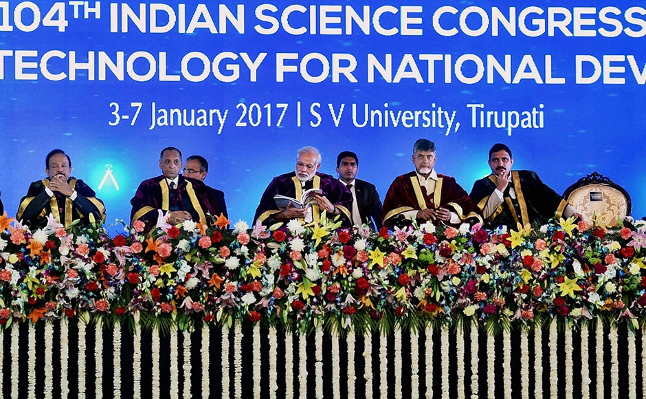 indian-science-congress-inculcate-scientific-social-responsibility-urges-pm-modi-photos-news