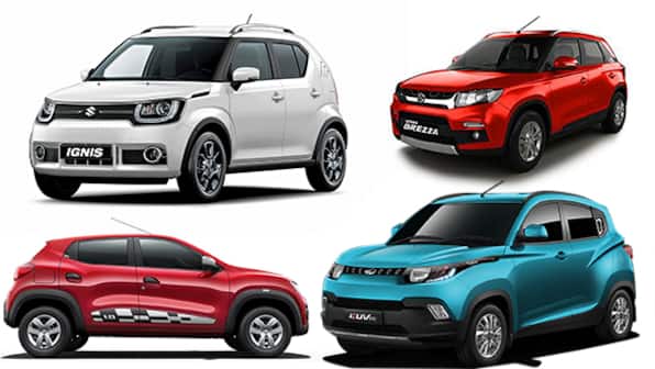 Spec comparison: Maruti Suzuki Ignis vs Mahindra KUV100 vs Renault Kwid vs Maruti Vitara Brezza