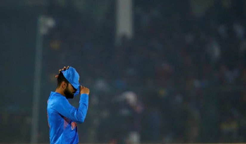 Cricket - India v England - First T20 International - Green Park Stadium, Kanpur, India - 26/01/17 - India's captain Virat Kohli reacts in the field. REUTERS/Danish Siddiqui