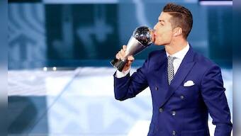 Cristiano Ronaldo pips Lionel Messi to win Fifa best player award; Claudio Ranieri named best coach