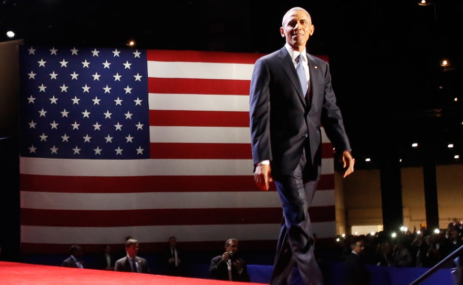 US President Barack Obama's Emotional Farewell Speech In Pictures ...