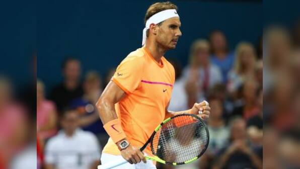 Brisbane International: Rafael Nadal wins opener, Garbine Muguruza edges past Daria Kasatkina