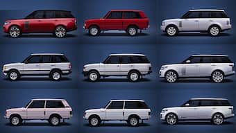 Evolution of the Land Rover Range Rover in 120 seconds