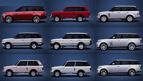 Evolution of the Land Rover Range Rover in 120 seconds