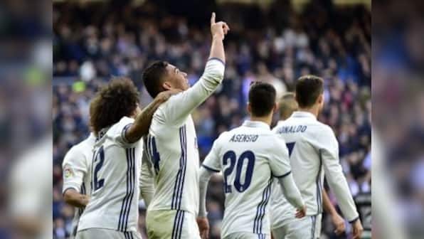 La Liga: Real Madrid equal Barcelona's record after Cristiano Ronaldo-inspired win over Granada