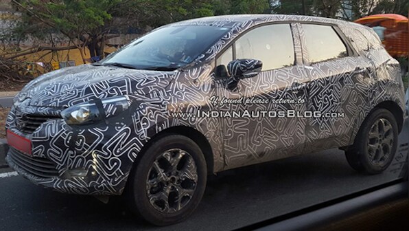 Spied: Renault Kaptur caught testing in India