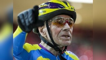 'I'm now waiting for a rival,' says 105-year-old Frenchman who set world record in cycling
