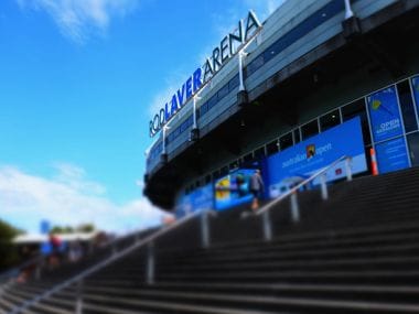 Australian Open 2017: Fans barred from Melbourne Park after letting off flares