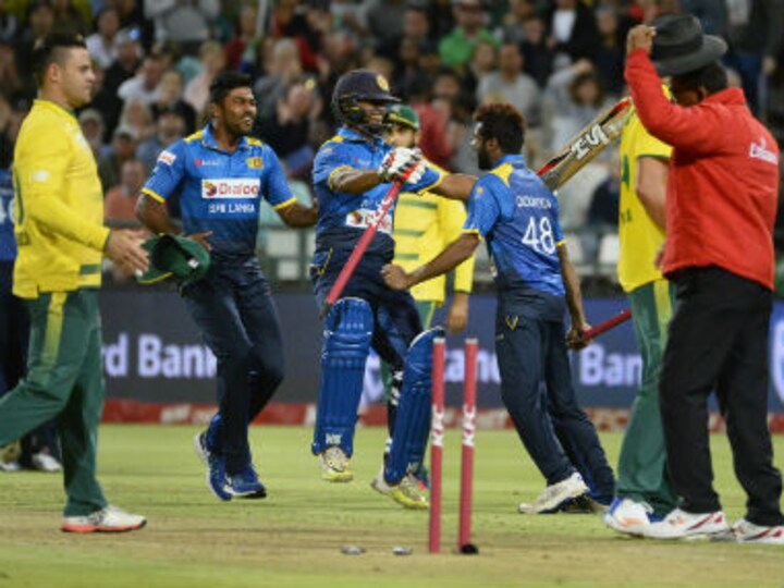 South Africa vs Sri Lanka: Visitors win 3rd T20 to clinch series despite AB de Villier's half century