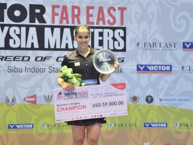 Malaysia Masters: Saina Nehwal wins title after hard-fought win over Pornpawee Chochuwong Malaysia Masters: Saina Nehwal wins title after hard-fought win over Pornpawee Chochuwong
