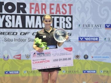 Malaysia Masters: Saina Nehwal wins title after hard-fought win over Pornpawee Chochuwong