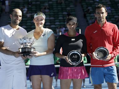 Australian Open 2017: Sania Mirza-Ivan Dodig suffer shock defeat to unseeded pair in final Australian Open 2017: Sania Mirza-Ivan Dodig suffer shock defeat to unseeded pair in final