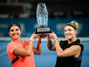 Brisbane International: Sania Mirza wins title, loses World No 1 rank to partner Bethanie Mattek-Sands Brisbane International: Sania Mirza wins title, loses World No 1 rank to partner Bethanie Mattek-Sands