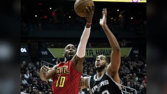 NBA roundup: Hawks shock Spurs; CJ McCollom lifts Trail Blazers to win