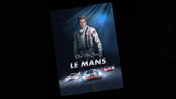 Sandro Garbo recreates Steve McQueen's "Le Mans" in a stunning graphic novel Sandro Garbo recreates Steve McQueen's "Le Mans" in a stunning graphic novel