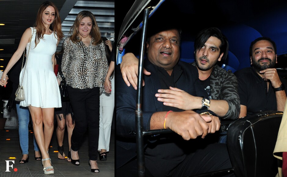 Sussane Khan makes an appearance with Hrithik's sister Sunaina. Meanwhile, Sanjay Gupta, Zayed Khan and Sunny Dewan take an auto. Sachin Gokhale/Firstpost Sussane Khan makes an appearance with Hrithik's sister Sunaina. Meanwhile, Sanjay Gupta, Zayed Khan and Sunny Dewan take an auto. Sachin Gokhale/Firstpost