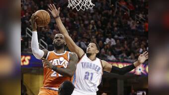 NBA roundup: Atlanta Hawks outwit New York Knicks, LeBron James reaches milestone