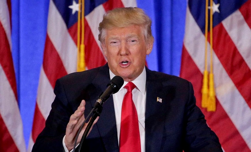 US President-elect Donald Trump. AP