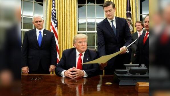 Travel ban working 'very nicely' says US President Donald Trump